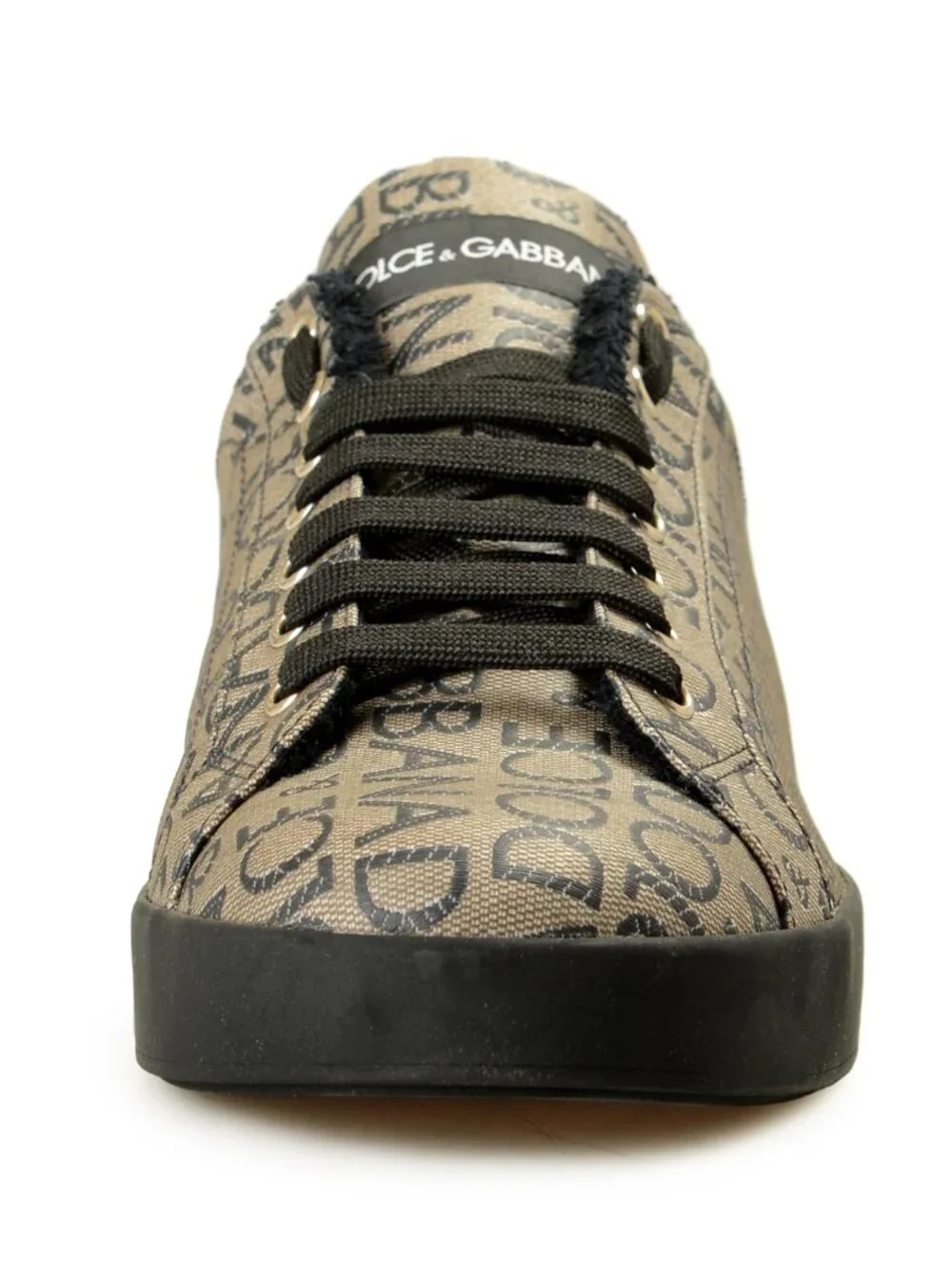 Dolce & Gabbana Men's Jacquard Logo Print Athletic Sneakers Shoes US 11 IT 44